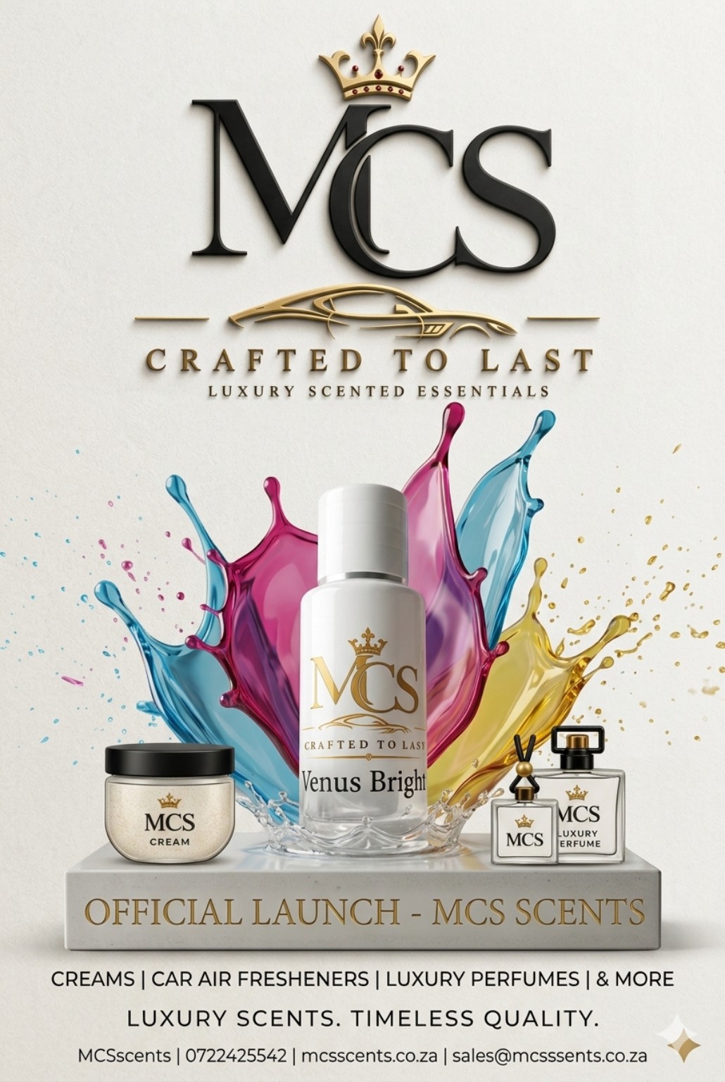 MCS official launch — luxury scented essentials